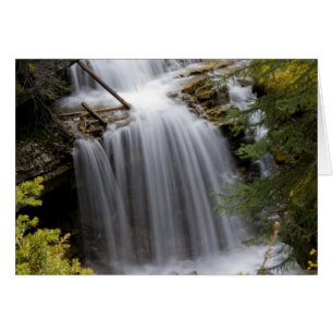 Johnston Canyon Waterfall