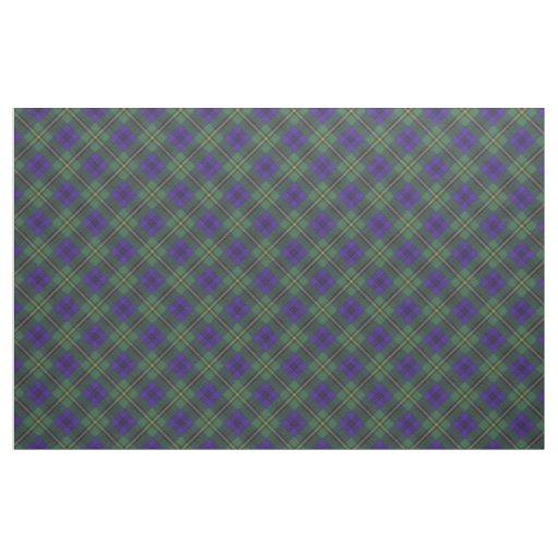 Johnston clan Plaid Scottish tartan Fabric
