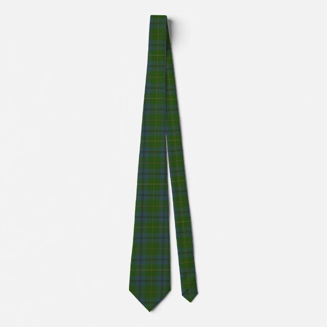 Johnston Clan Tartan Neck Tie (Front)