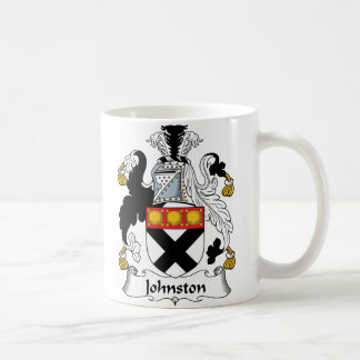 Johnston Family Crest Coffee Mug