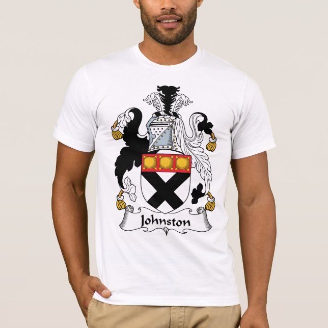 Johnston Family Crest T-Shirt (Front)