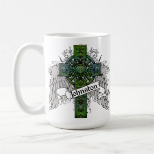 Johnston Tartan Cross Coffee Mug