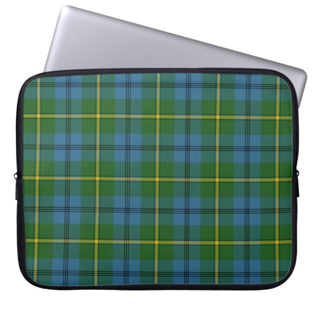 Johnston Tartan Laptop Case (Front)
