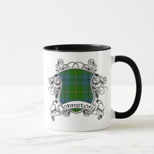 Johnston Tartan Shield Mug (Right)