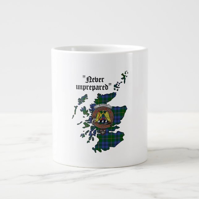 Johnstone Clan Badge Jumbo Mug (Front)