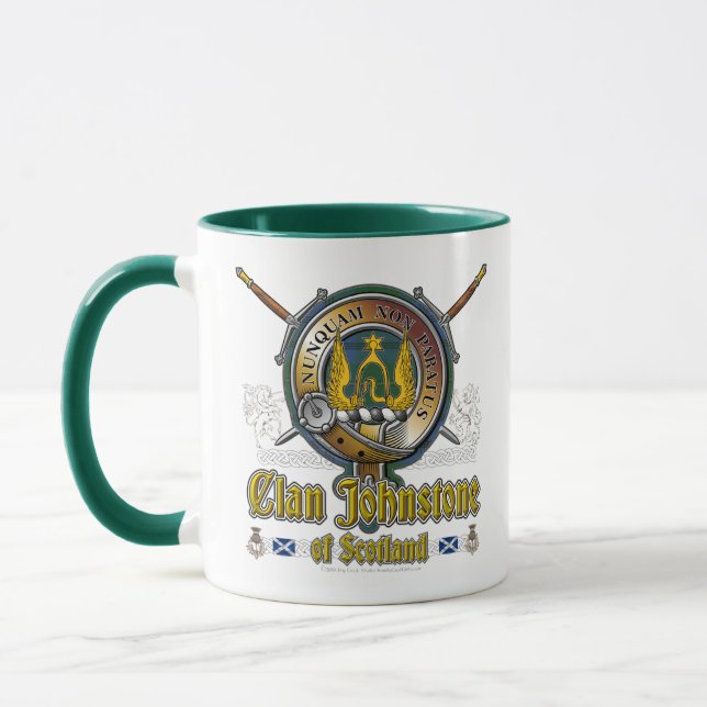 Johnstone Clan Badge Mug (Left)