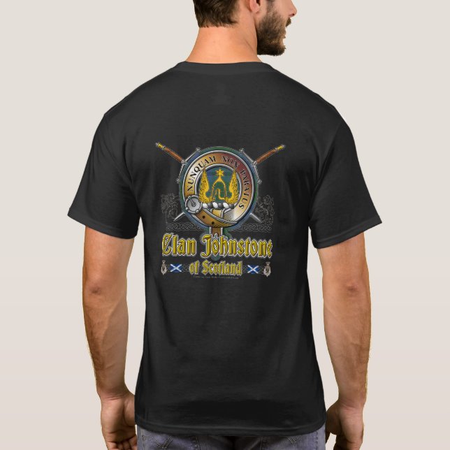 Johnstone Clan Badge T-Shirt (Back)