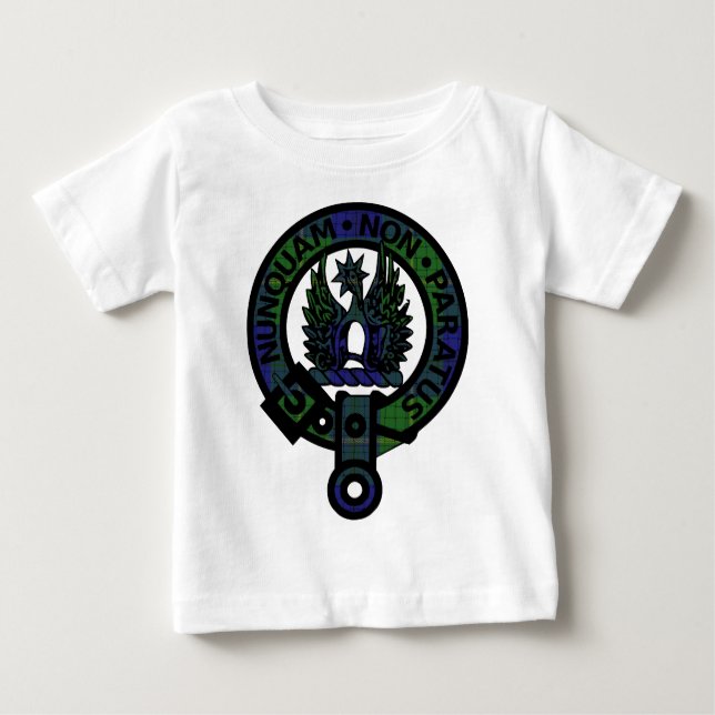 Johnstone Clan Crest Baby T-Shirt (Front)