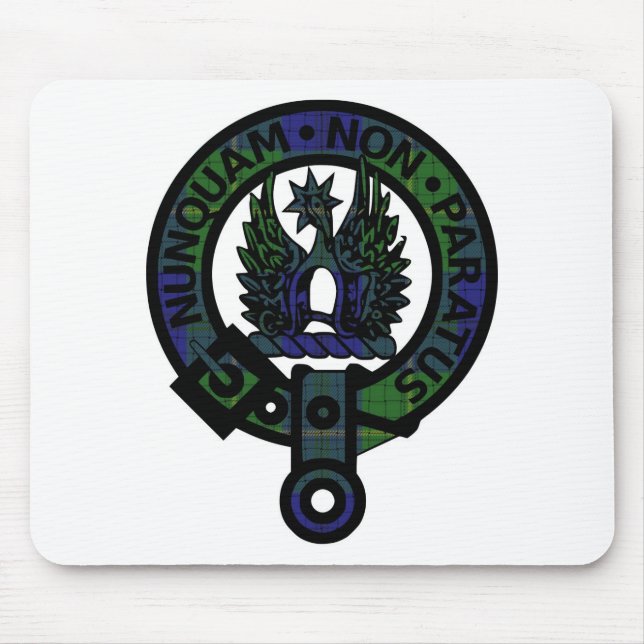 Johnstone Clan Crest Mouse Pad (Front)