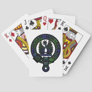 Johnstone Clan Crest Poker Cards