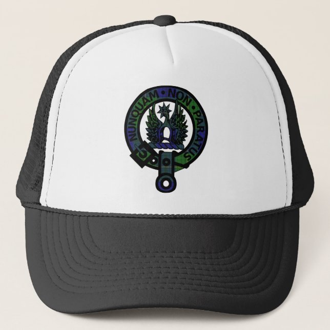 Johnstone Clan Crest Trucker Hat (Front)