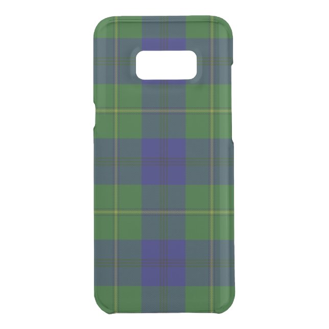 Johnstone tartan blue green plaid uncommon samsung galaxy case (Back)
