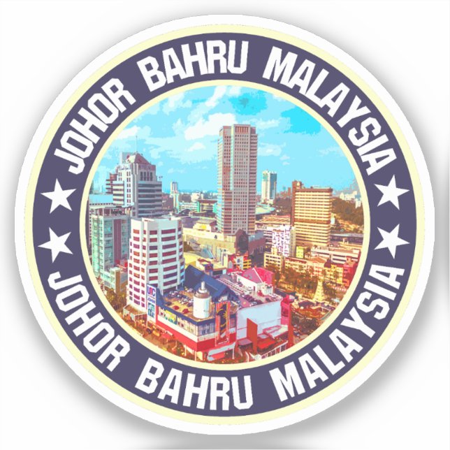 Johor Bahru                                        Sticker (Front)