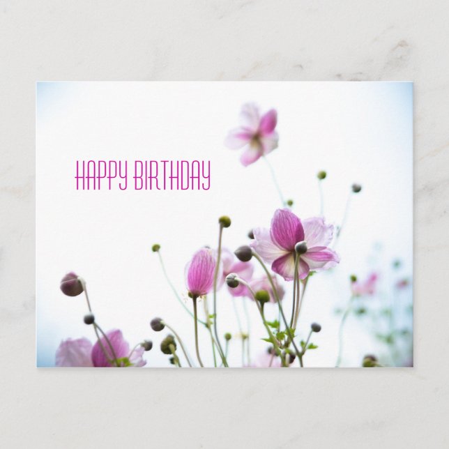 Joie de Vivre • Birthday Postcard (Front)