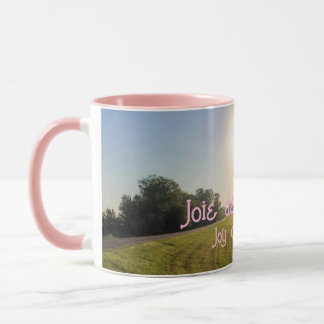 Joie de vivre Pink Mug