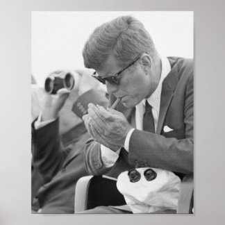 Joihn Kennedy Smoking Poster