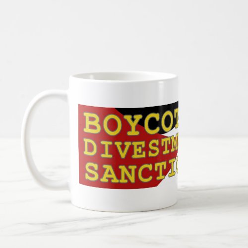 Join BDS movement support Palestine Coffee Mug