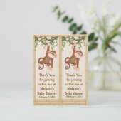 Join in the Fun Monkey Bookmark (Standing Front)