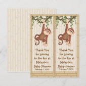 Join in the Fun Monkey Bookmark (Front/Back)