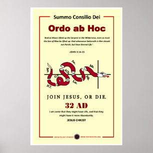 Join Jesus or Die Poster