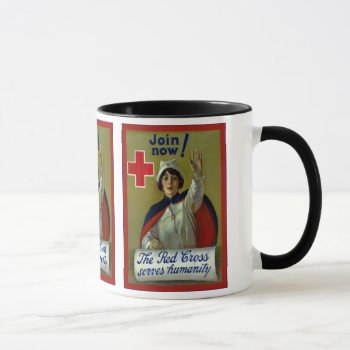 Join Now!~vintage Nurse Mug by VintageFactory at Zazzle