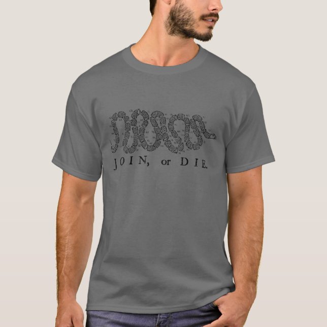 Join or Die 50 States Edition T-Shirt (Front)