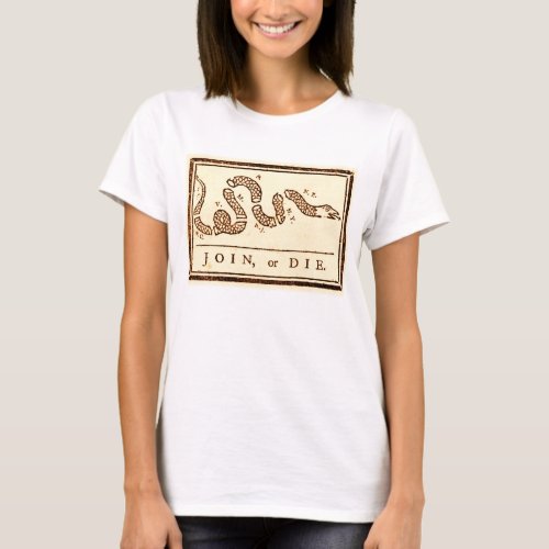 JOIN OR DIE AMERICANA T_Shirt