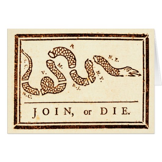 Join or Die Cards (Front Horizontal)