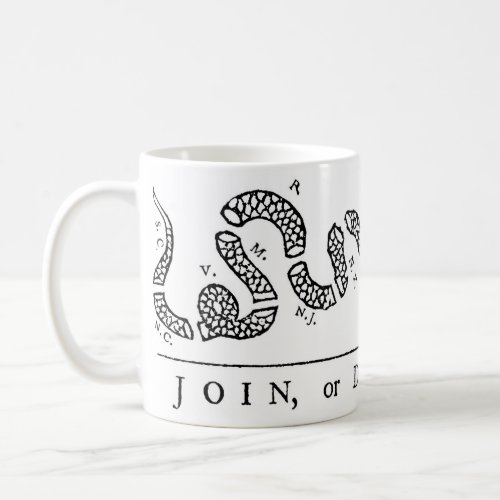 Join or Die Coffee Mug