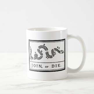 Join Or Die Coffee Mug