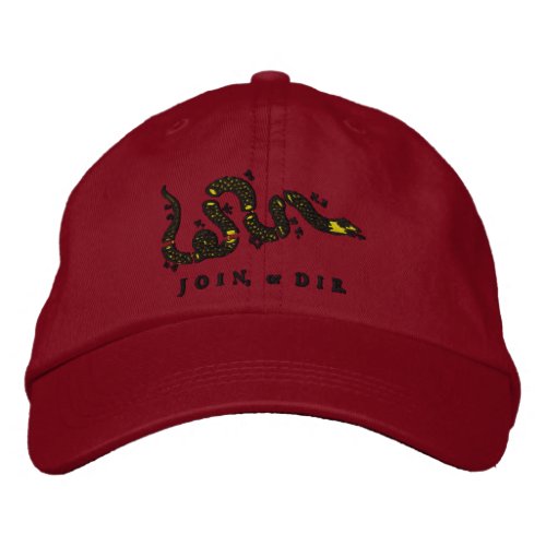 Join or Die Embroidered Hat