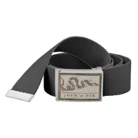 Join or Die Franklin Rattlesnake Political Cartoon Belt | Zazzle