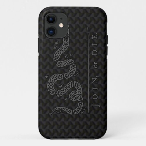 Join or Die iPhone Case