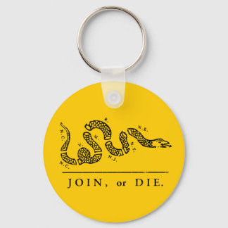 Join or Die - Libertarian Keychain