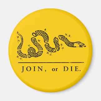 Join or Die - Libertarian Magnet