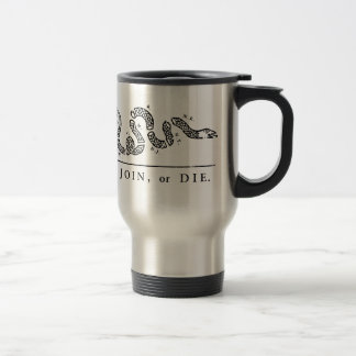 Join or Die - Libertarian Travel Mug