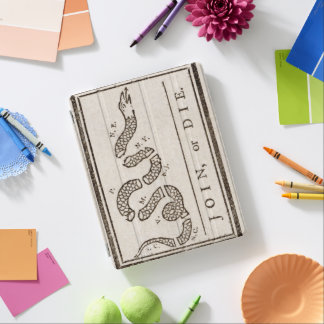 Join or Die Rattlesnake: Cartoon Resistance iPad Smart Cover