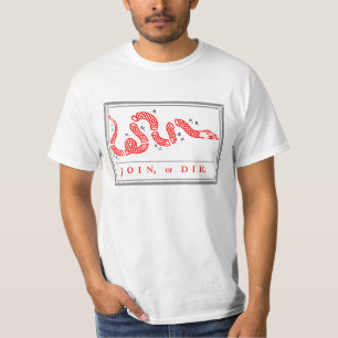 Join or Die. T-Shirt