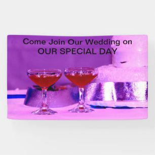 Join Our WEDDING on our Special Day. Banner