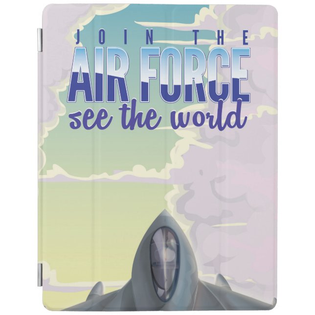 Join the Air Force Poster. iPad Smart Cover (Front)