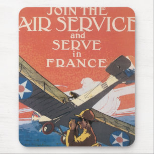Join the Air Service Mouse Pad