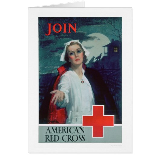 Join the American Red Cross (US00307) Cards (Front)