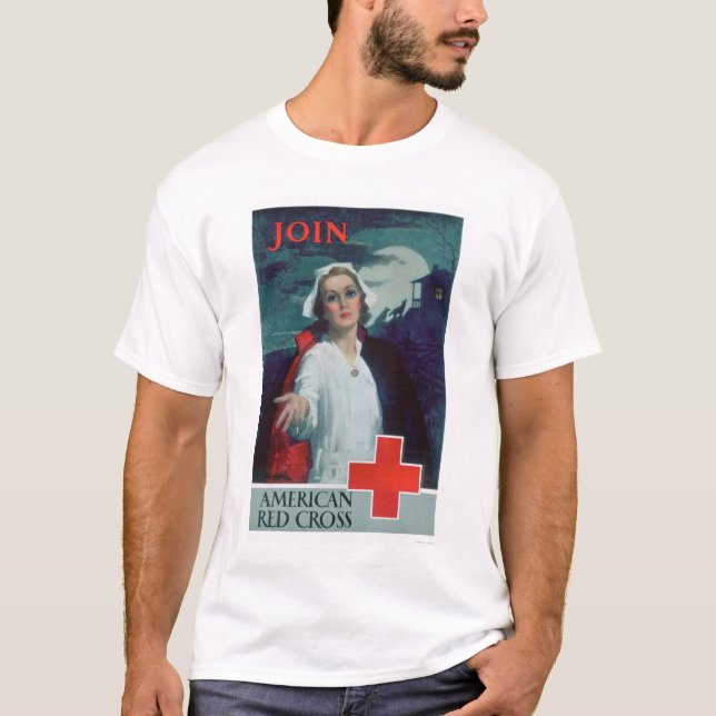 Join the American Red Cross (US00307) T-Shirt (Front)