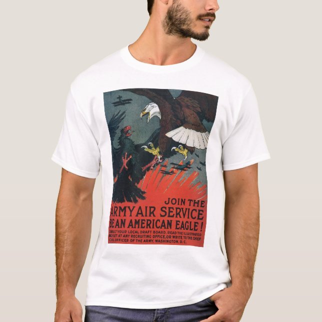 Join the Army Air Service T-Shirt (Front)