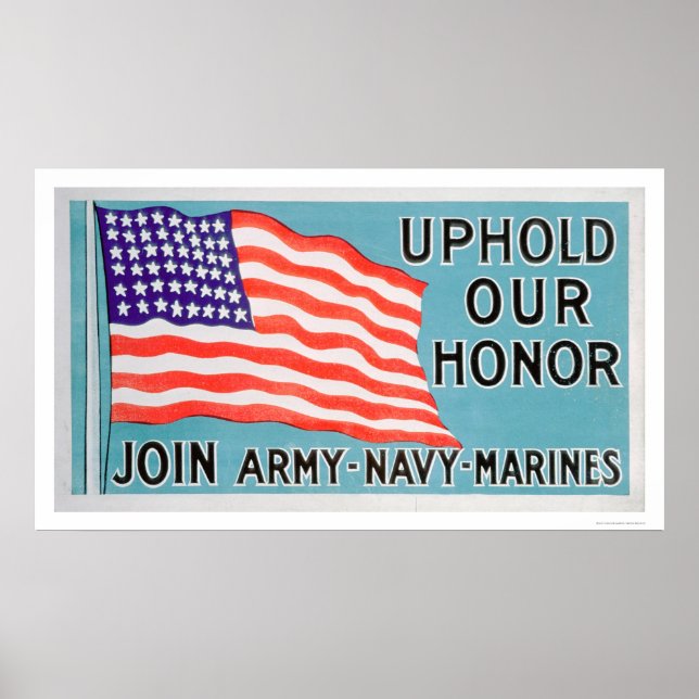 Join the Army, Navy, Marines (US02081) Poster (Front)
