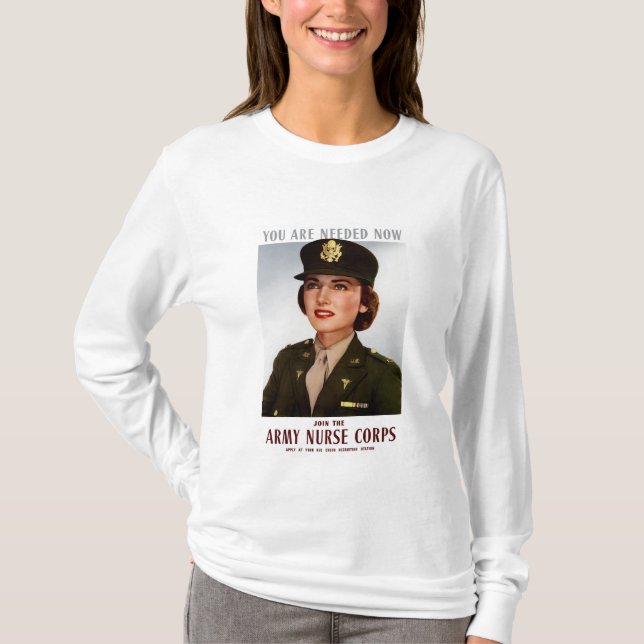Join The Army Nurse Corps T-Shirt (Front)