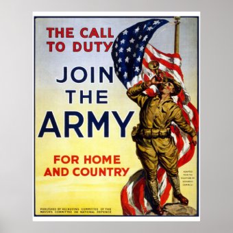 Join the Army Poster | Zazzle