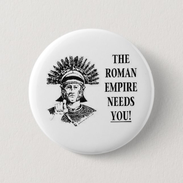 Join the Army - Roman Empire Pinback Button (Front)
