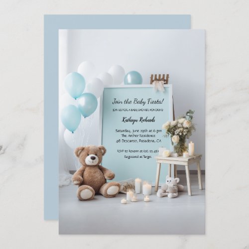 Join the Baby Fiesta Baby Shower Invitation