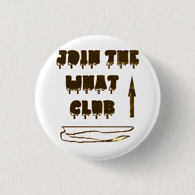 JOIN THE CLUB LOGO TYPE DESIGN BUTTON (Front)